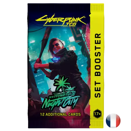 Cyberpunk TCG - Set 1 : Welcome to Night City Booster - Fran&ccedil;ais