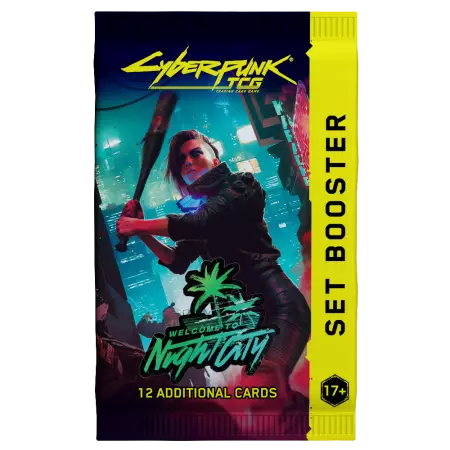 Cyberpunk TCG - Set 1 : Welcome to Night City Booster - English