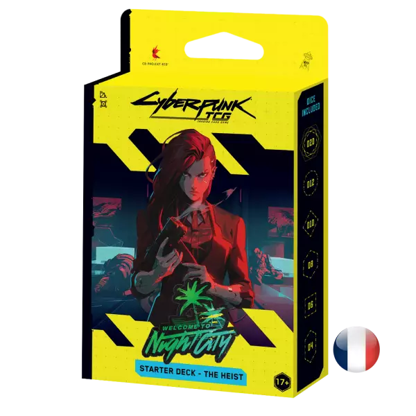 Cyberpunk TCG - Set 1 : Welcome to Night City Starter Deck The Heist - Fran�ais