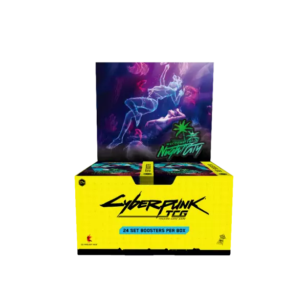 Cyberpunk TCG - Set 1 : Welcome to Night City Display 24 Boosters - English