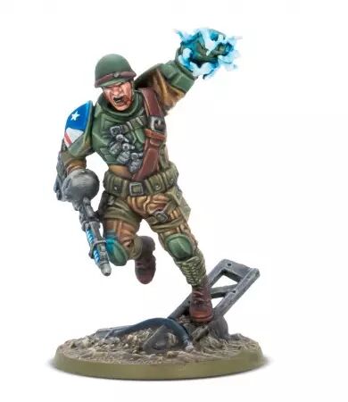  \'Slammer\' Samuels, The First Paragon - Konflict 47 - Warlord Games