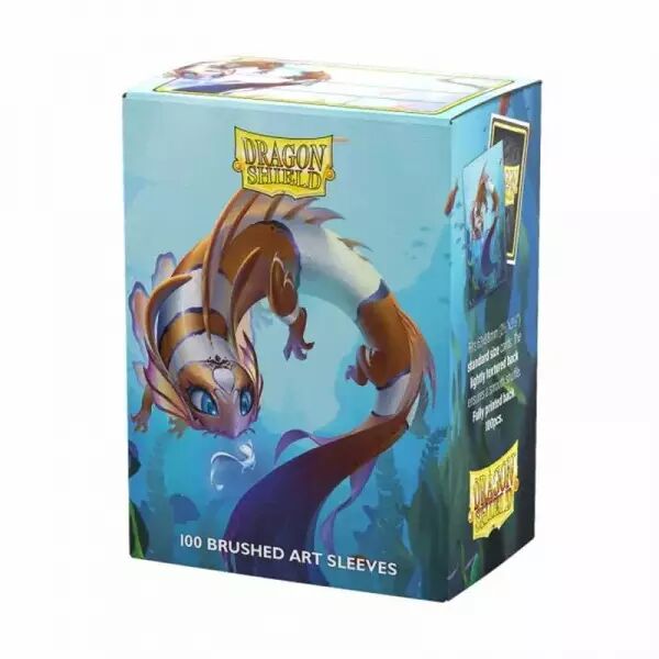 100 Brushed Art Sleeves - The Cinderfin - Dragon Shield Standard Size