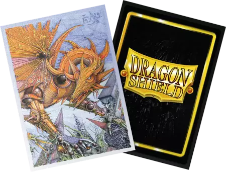 100 Brushed Art Sleeves - The Millerax - Dragon Shield Standard Size