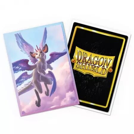 100 Brushed Art Sleeves - The Whiskerwing - Dragon Shield Standard Size