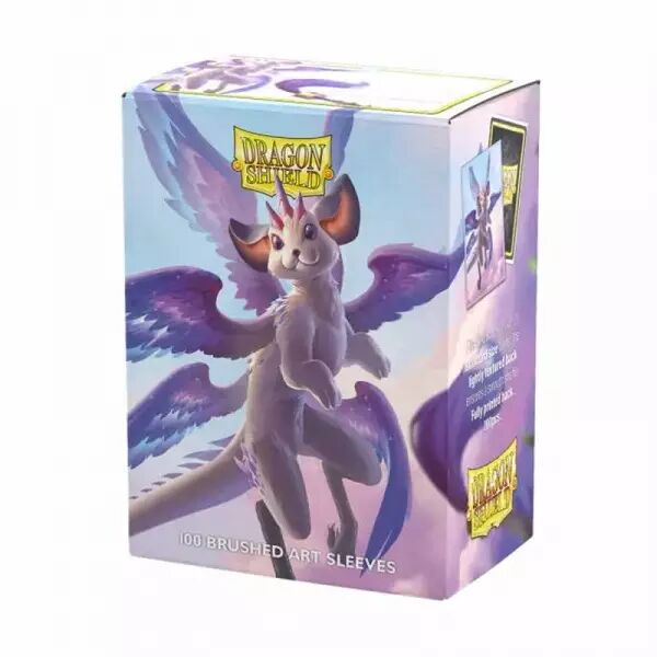 100 Brushed Art Sleeves - The Whiskerwing - Dragon Shield Standard Size