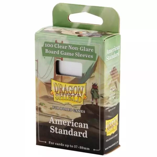 100 Dragon Shield : American Standard 57x89mm