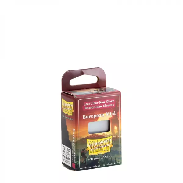 100 Dragon Shield : Clear/Non-Glare: 45x68mm [European Mini] 