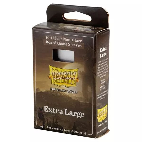 100 Dragon Shield : Extra Large 65x100mm 