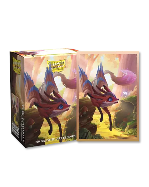 100 Dragon Shield Brushed Art - Fawnix