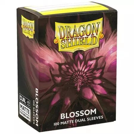 100 Dragon Shield Dual Matte : Blossom