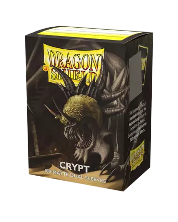 100 Dragon Shield Dual Matte : Crypt