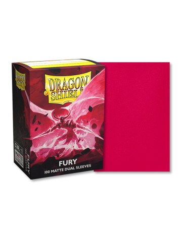 100 Dragon Shield Dual Matte : Fury