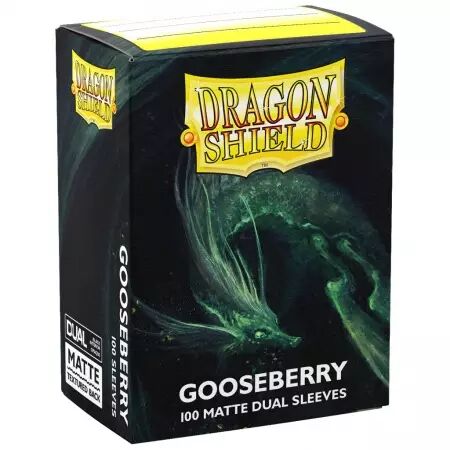 100 Dragon Shield Dual Matte : Goosberry