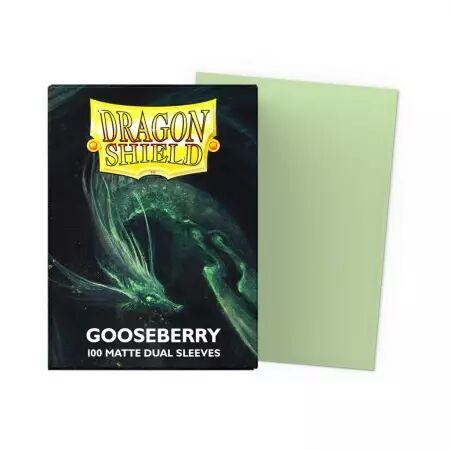 100 Dragon Shield Dual Matte : Goosberry