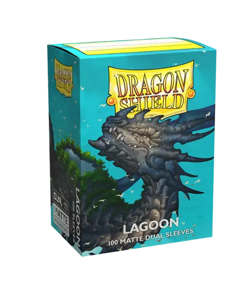 100 Dragon Shield Dual Matte : Lagoon Saras 
