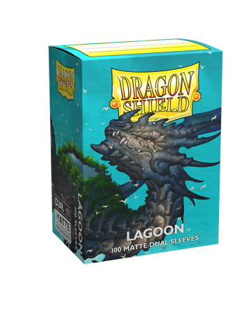 100 Dragon Shield Dual Matte : Lagoon Saras 
