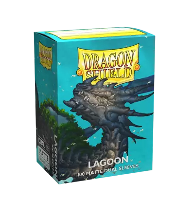 100 Dragon Shield Dual Matte : Lagoon Saras 