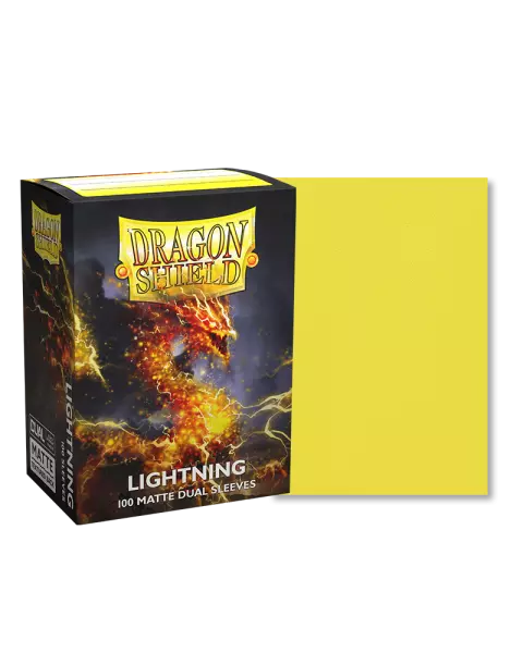 100 Dragon Shield Dual Matte : Lightning Ailia