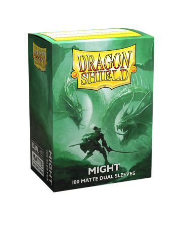 100 Dragon Shield Dual Matte : Might