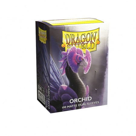 100 Dragon Shield Dual Matte : Orchid Emme