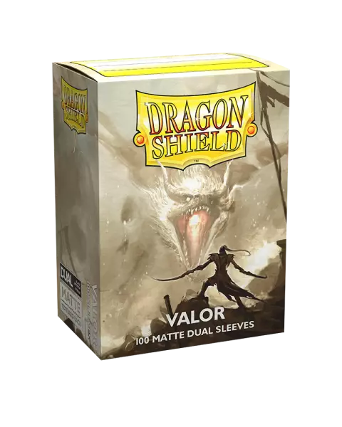 100 Dragon Shield Dual Matte : Valor