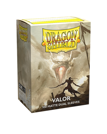 100 Dragon Shield Dual Matte : Valor