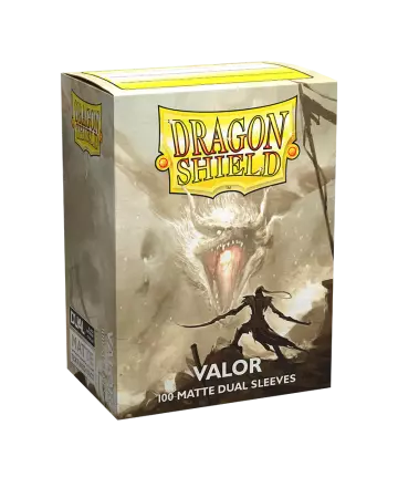 100 Dragon Shield Dual Matte : Valor
