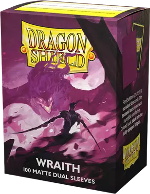100 Dragon Shield Dual Matte : Wraith