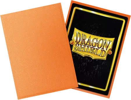 100 Dragon Shield Matte : Amber