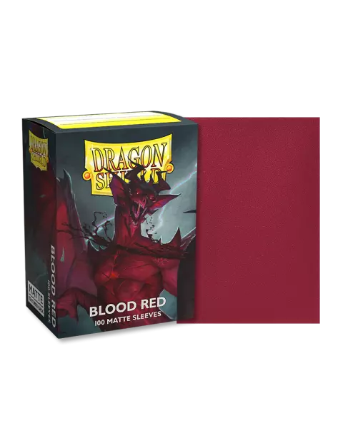 100 Dragon Shield Matte�: Blood red
