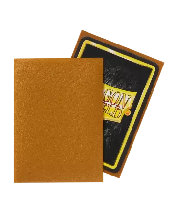 100 Dragon Shield Matte : Gold