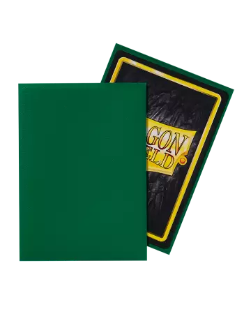 100 Dragon Shield Matte : Green