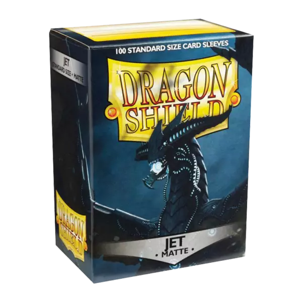 100 Dragon Shield Matte : Jet