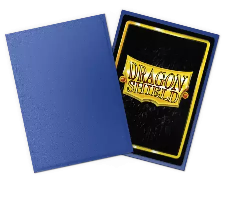100 Dragon Shield Matte : Non Glare Blue