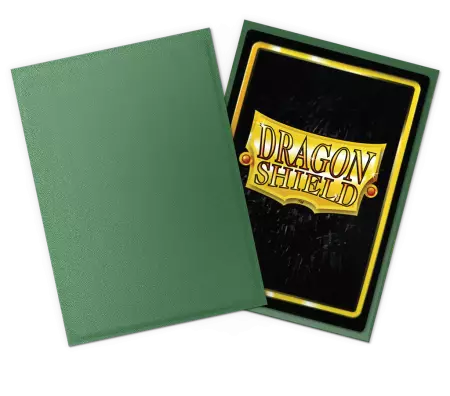 100 Dragon Shield Matte : Non Glare Green