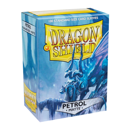 100 Dragon Shield Matte : Petrol