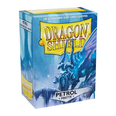 100 Dragon Shield Matte : Petrol
