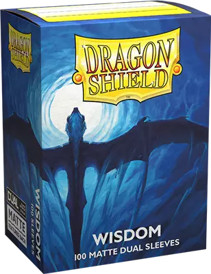 100 Dragon Shield Matte : Wisdom