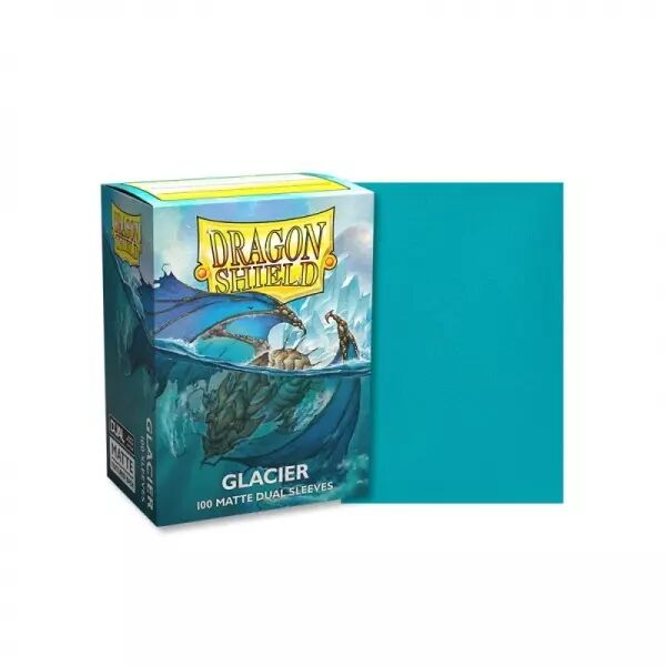 100 Dragon Shield Standard sleeves : Matte Glacier