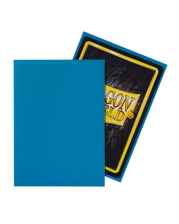100 Dragon Shield Standard sleeves : Matte Sky Blue