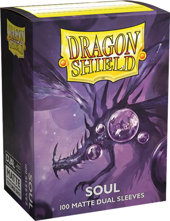 100 Dragon Shield Standard Sleeves : Matte Soul