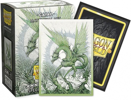 100 Matte Dual Art Sleeves - Anniversary Edition : Gaial - Dragon Shield Standard Size