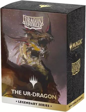 100 Matte Dual Art Sleeves - Landfall Series - The Ur-Dragon  - Standard Size