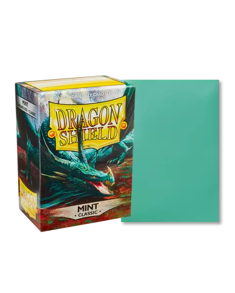 100 Sleeves Dragon Shield : Classic Mint