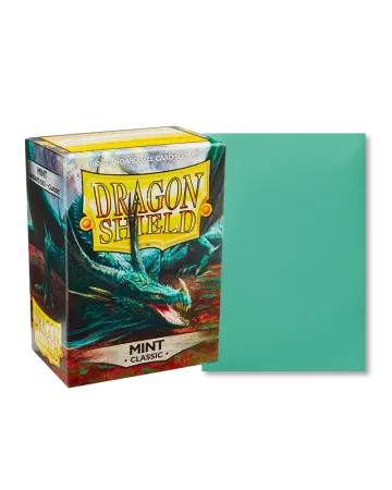 100 Sleeves Dragon Shield : Classic Mint