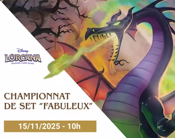 15/11/2025 - Disney Lorcana TCG - Championnat de set \ Fabuleux\ 