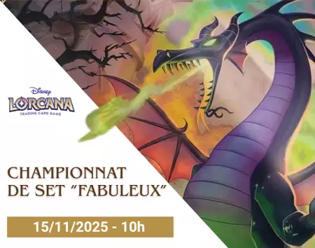 15/11/2025 - Disney Lorcana TCG - Championnat de set \ Fabuleux\ 