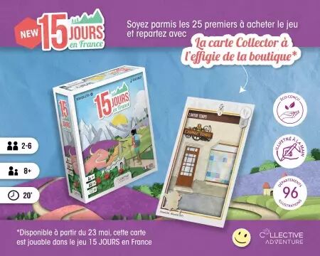 15 Jours en France - Rémi Colletta, Julie Gruet - Collective Adventure