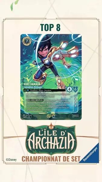18/05/2025 - Disney Lorcana TCG - Championnat de set L\'�le d\'Archazia