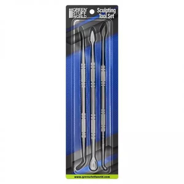 3x outils de sculpture - Green Stuff World